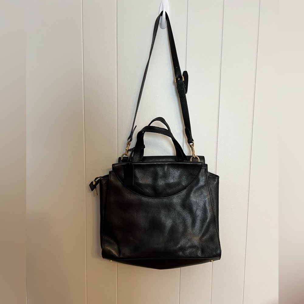 Kate Spade Saturday‎ Black Leather Crossbody Bag